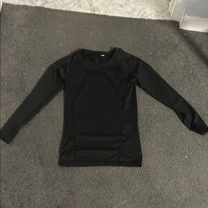 Black Long Sleeve Top